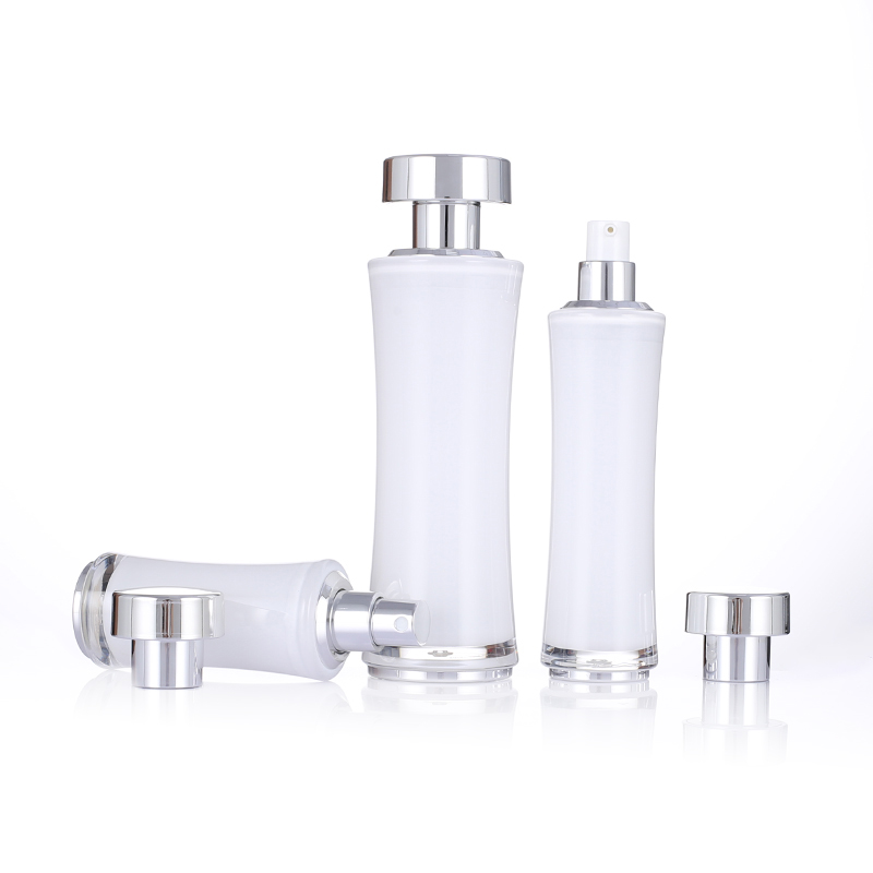SG201 Refillable 30ml 50ml 100ml Luxury Acrylic PMMA Cosmetic Container Airless Pump Bottle