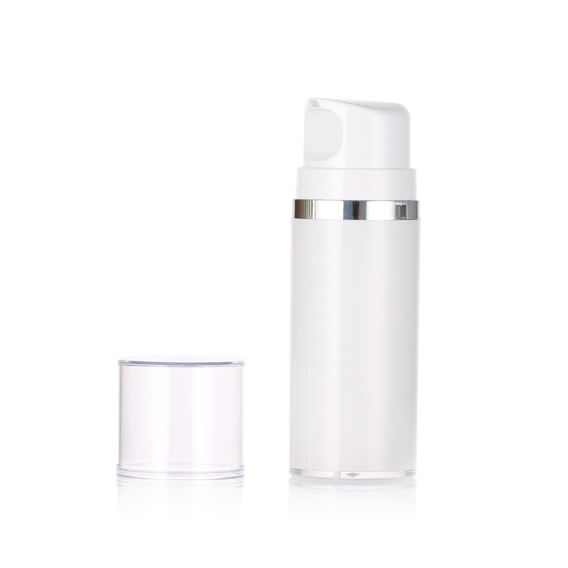 SG311 50 100 150ml White Eco Friendly Serum Lotion Airless Pump Bottle 