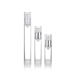SG305 Clear PP Plastic Airless Bottle Small Eye Cream Cosmetic Container