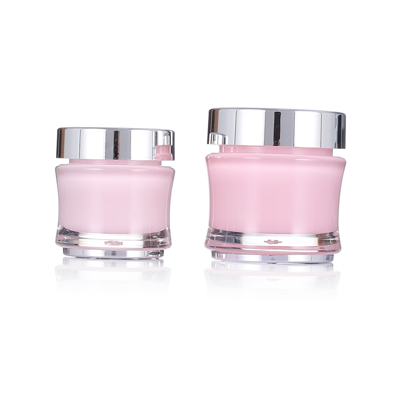 SJG201 30g 50g Crown Shape Acrylic Cream Jar Cosmetic Packaging Wholesale 